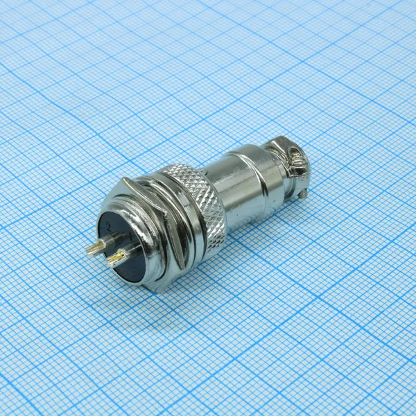 Разъём миниатюрный DS1110-2B6, 2 контакта, M16