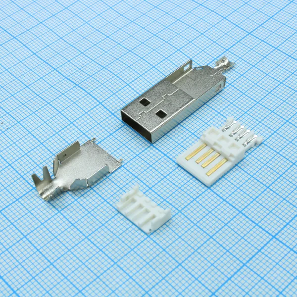 Разъём USB A DS1107-WN0, вилка